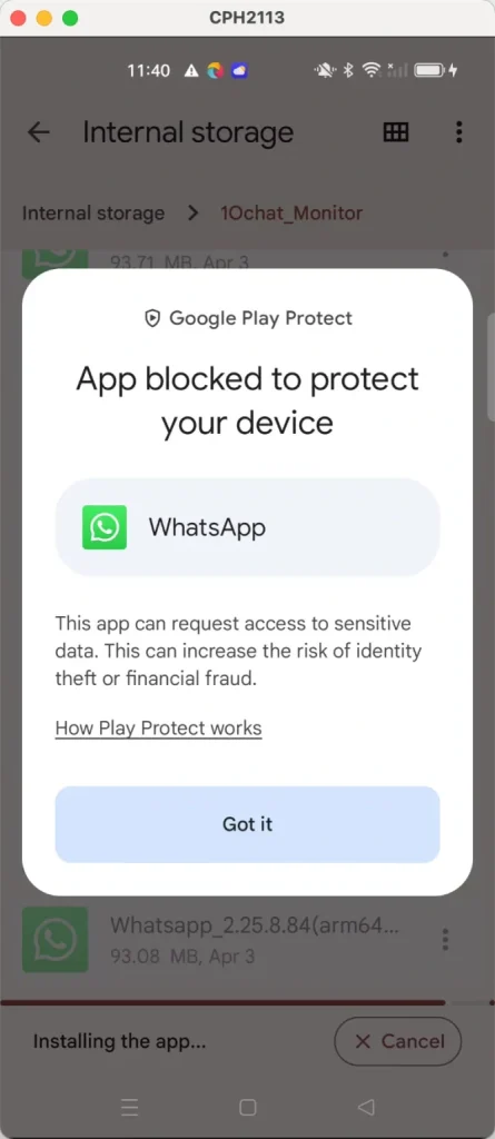 install gbwhatsapp